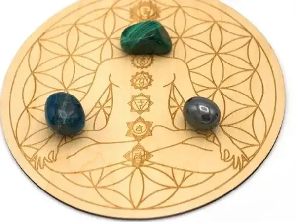 plaque de recharge chakras 10 cm