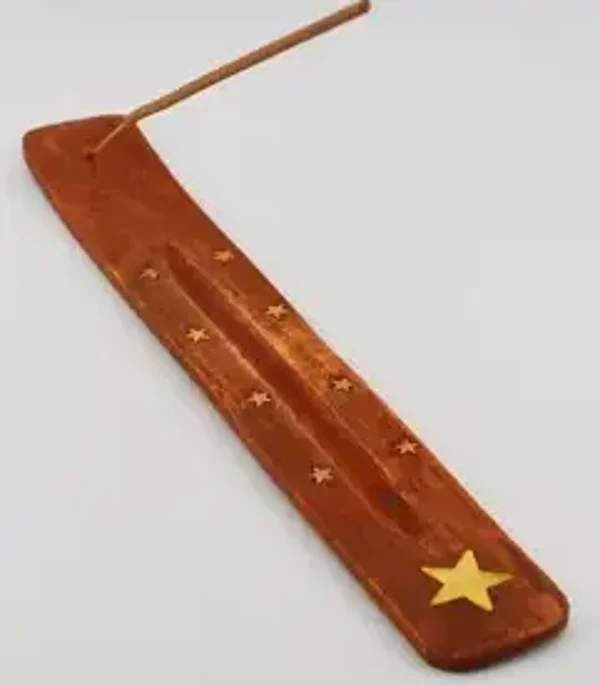porte encens bois