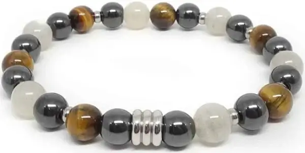 labradorite hematite oeil de tigre