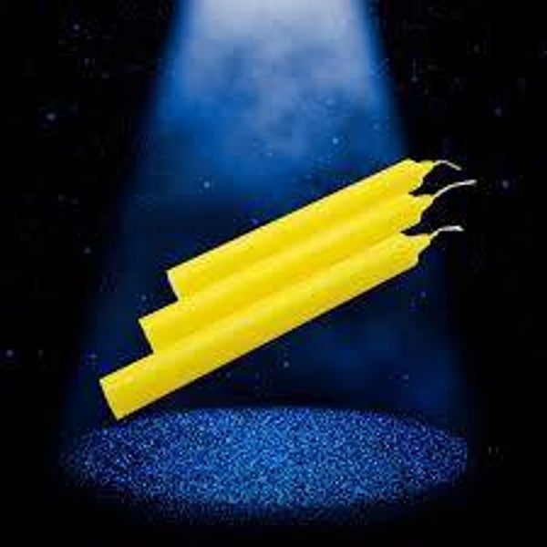 bougie jaune
