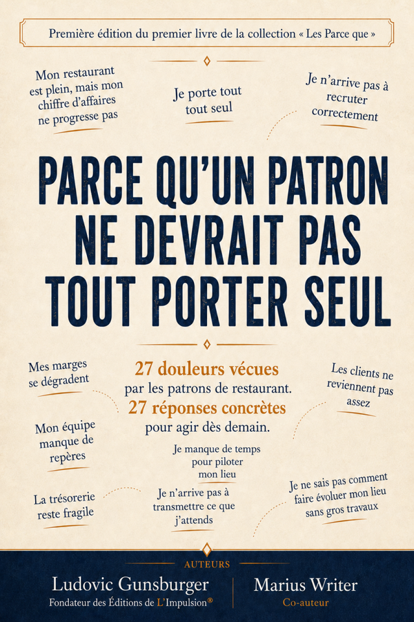 Parce qu’un patron ne devrait pas tout porter seul