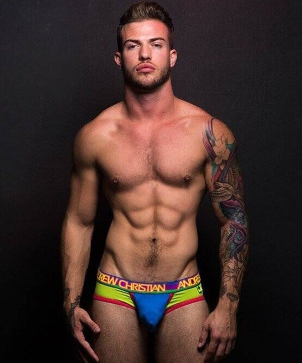 AC Peek a Boo Lockerroom Jock Kleur electic-blue-lime