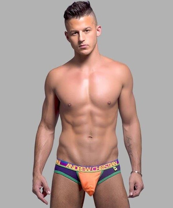 AC Peek a Boo Lockerroom Jock Kleur oranje-paars