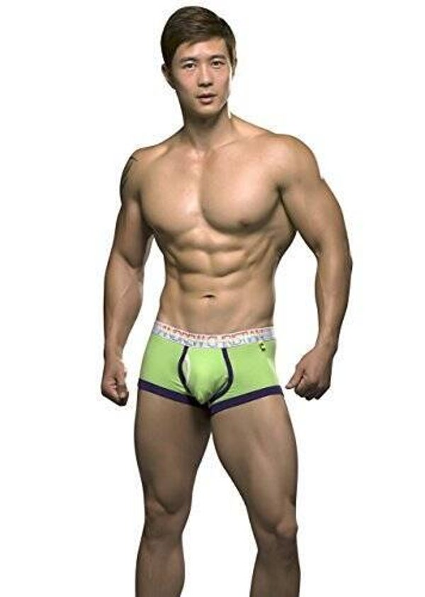 AC Tighty Whitie Pride Crescent Boxer Lime