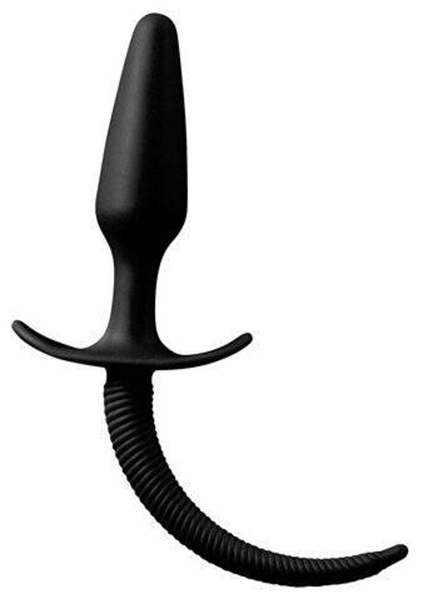 Anaal plug met puppytail