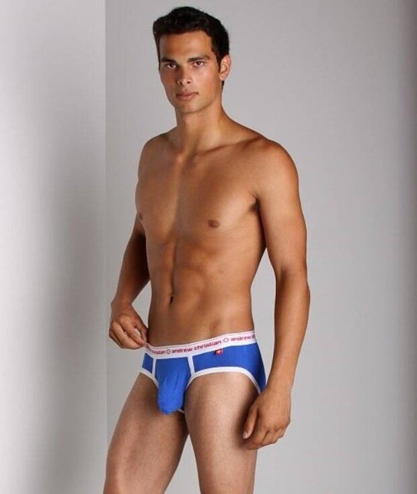AC Almost Naked Sports Brief Blue