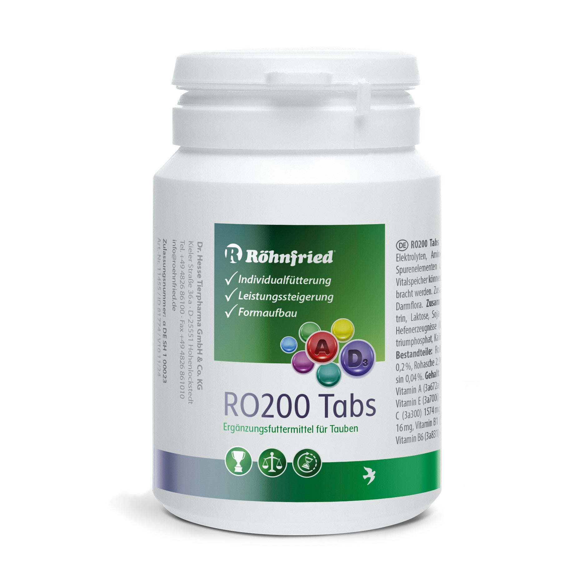 RO 200 Tabs – 125 Stück