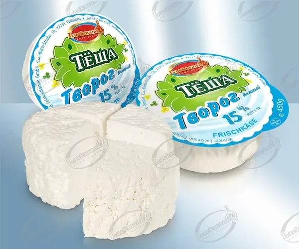 Творог 15% 450gr 4250370554665