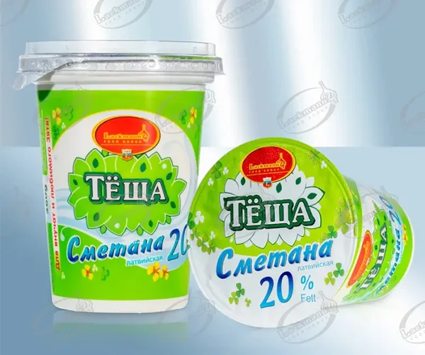 Сметана Тёща 20% 360 gr 4250370557918