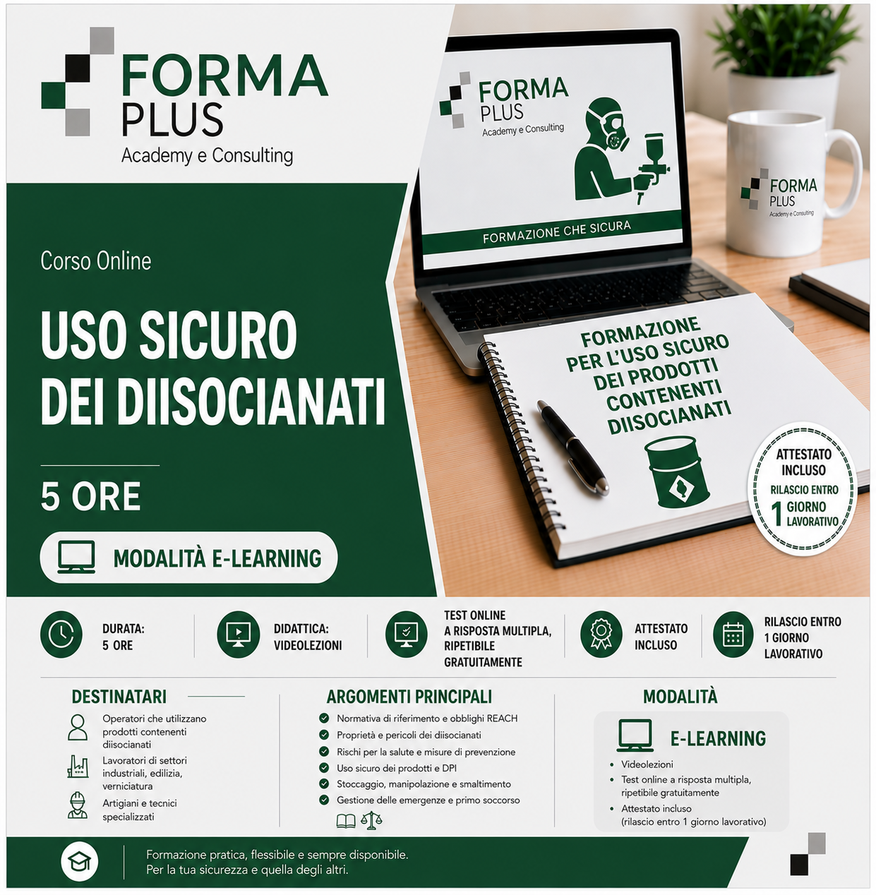 Uso Sicuro dei Diisocianati – 5 ore