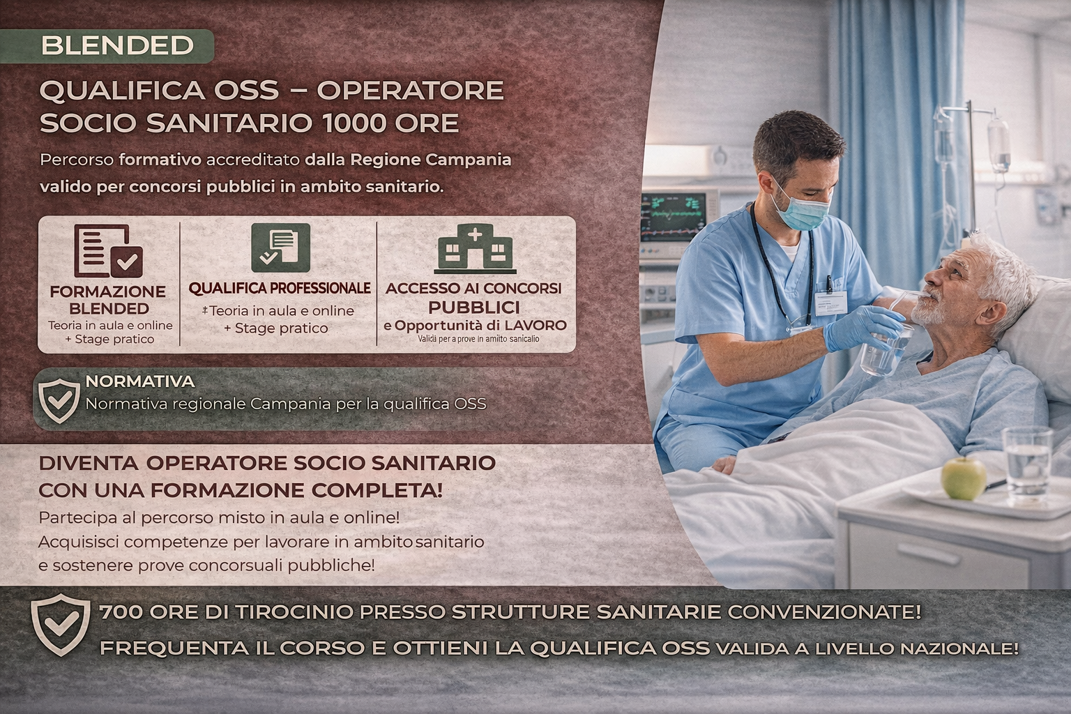 Qualifica ASO – Assistente di Studio Odontoiatrico – 700 Ore