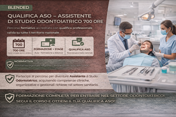 Qualifica OSS – Operatore Socio Sanitario – 1000 Ore