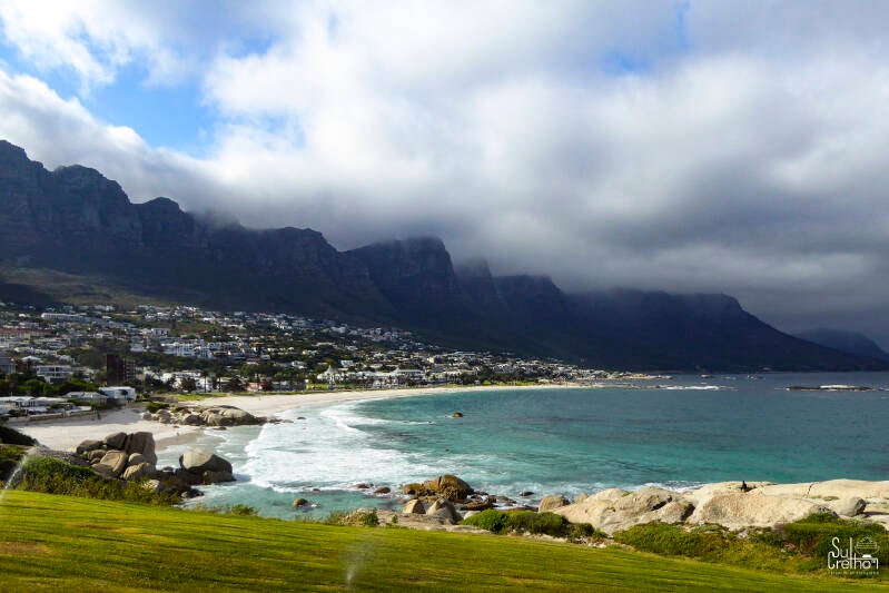 Camps Bay in Kaapstad, Zuid-Afrika