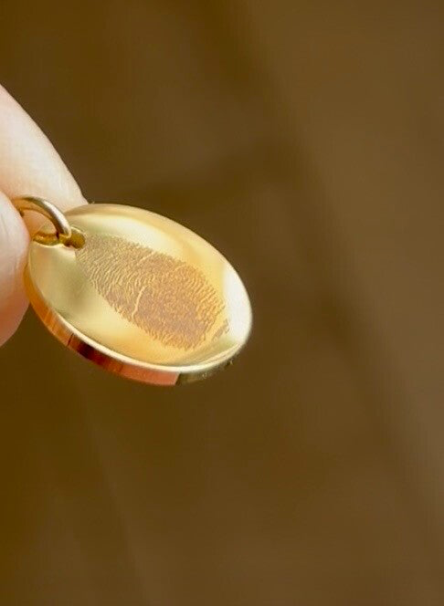 Ketting rond 1 disc vingerafdruk