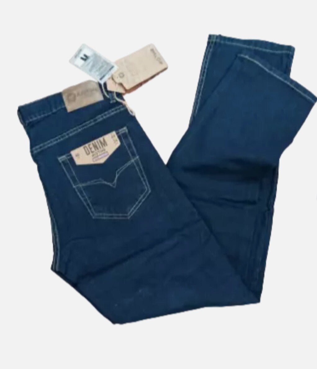 JEANS MASTINO BLU SCURO TESSUTO RESISTENTE AUTUNNO INVERNO