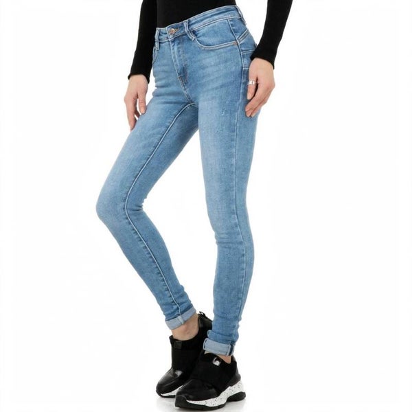 Jeans Donna Skinny Push-Up Elasticizzati - Aderenti Vita Regolare | Modello Slim Sexy
