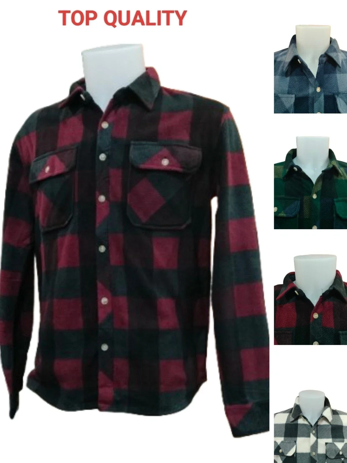 Camicia Felpa in Pile SUPER MORBIDE Casual Uomo Maglione Invernale da M a 3XL