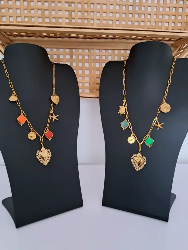 Collier à breloques LÉNA