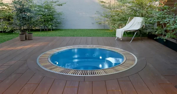 Spa orbion en acier inoxydable 6 positions Ø 230 cm 30 jets