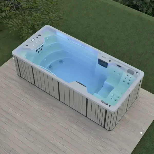 SPA DE NAGE SWIMSPA AMAZONE 4 position 500 x 230 x 138 cm 28 jets