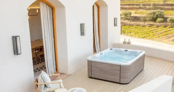 AQUALIFE LINE: SPA TOUCH 3 positions 216 x 166 x 74 cm 42 jets