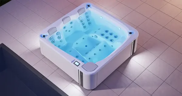 JACUZZI PREMIUM LINE: Spa Touch 5 Pro 5 positions 216 x 216 x 74 cm 56 jets