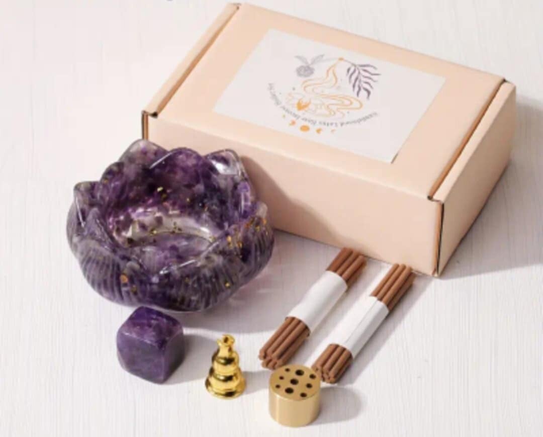 Røkelseholder Lotus.