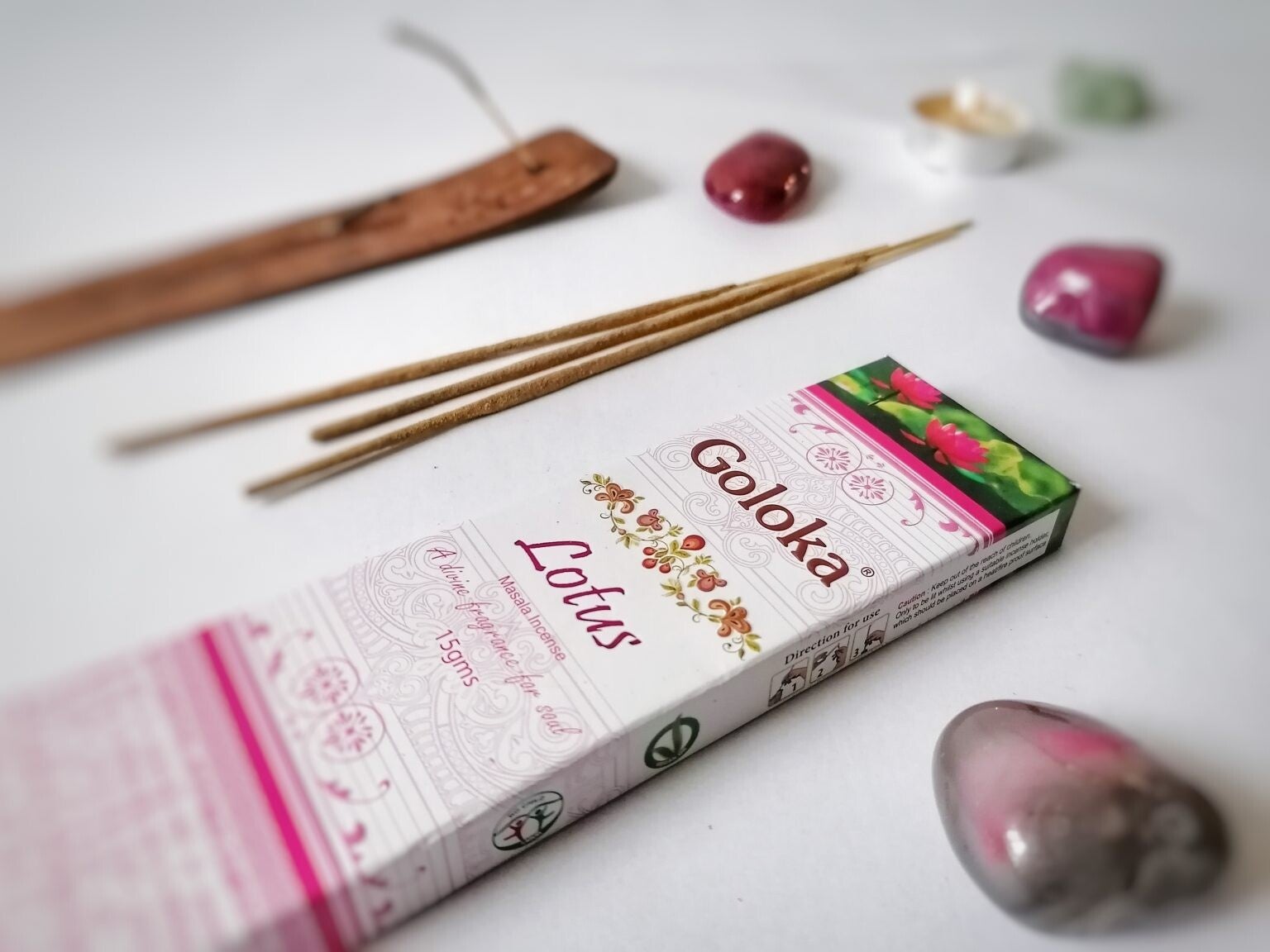 Goloka Lotus røkelse