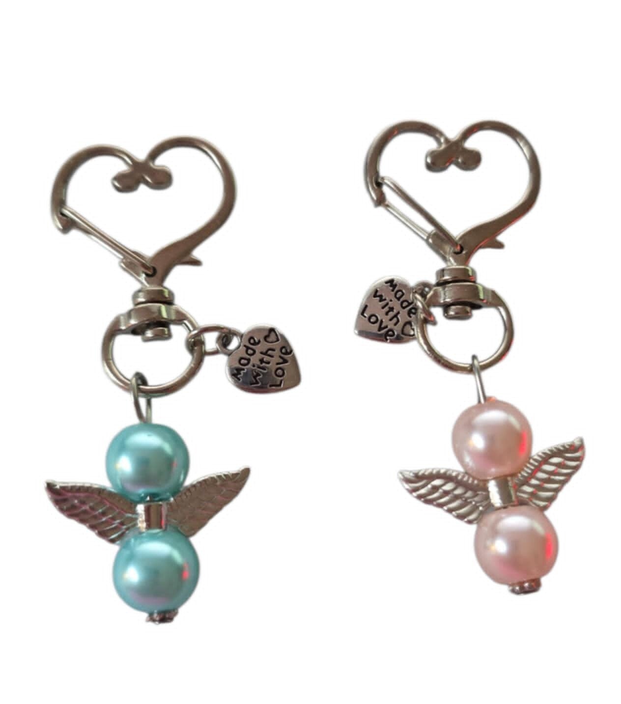 Nøkkelring skytsengel.