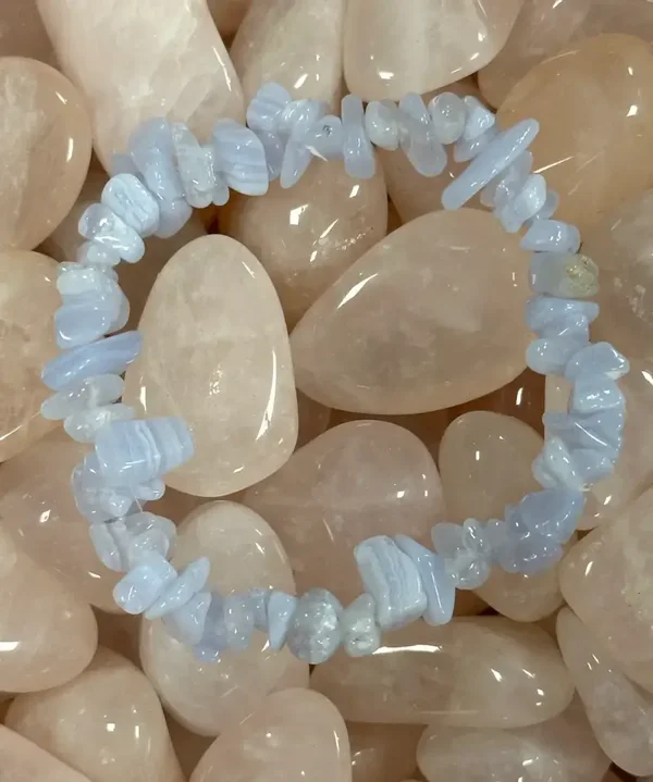 Agat Blonde  Armbånd Chips