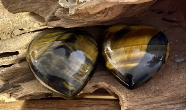 Tiger-Falkøye Hjerte