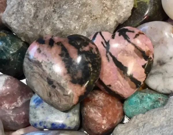 RHODONITT HJERTESTEN