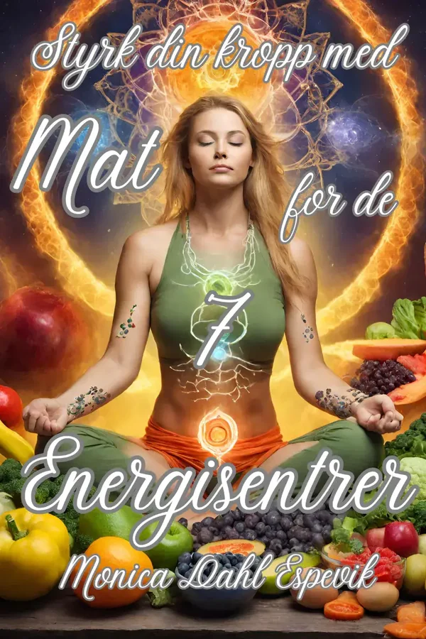 Styrk din kropp med Mat for de 7 Energisentrer kort