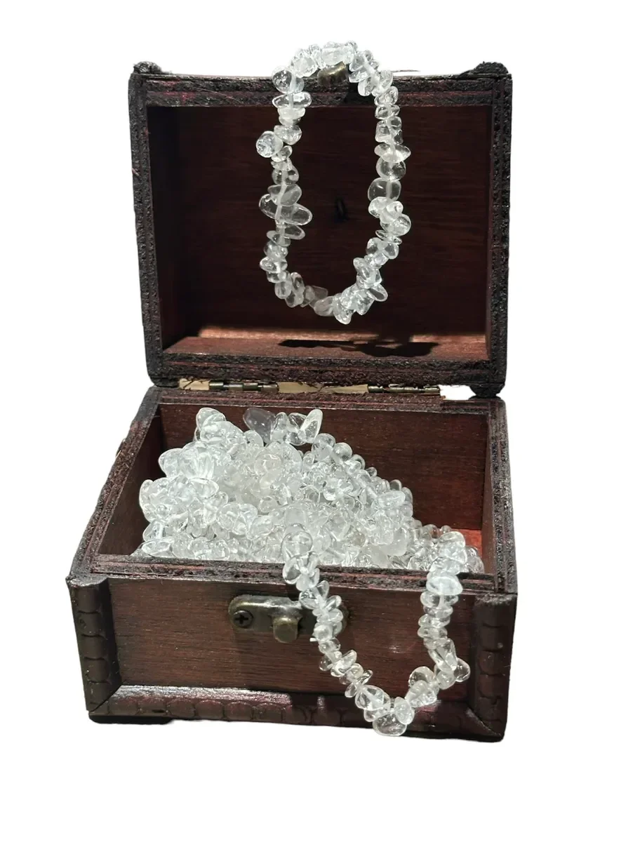 Armbånd Bergkrystall Chips