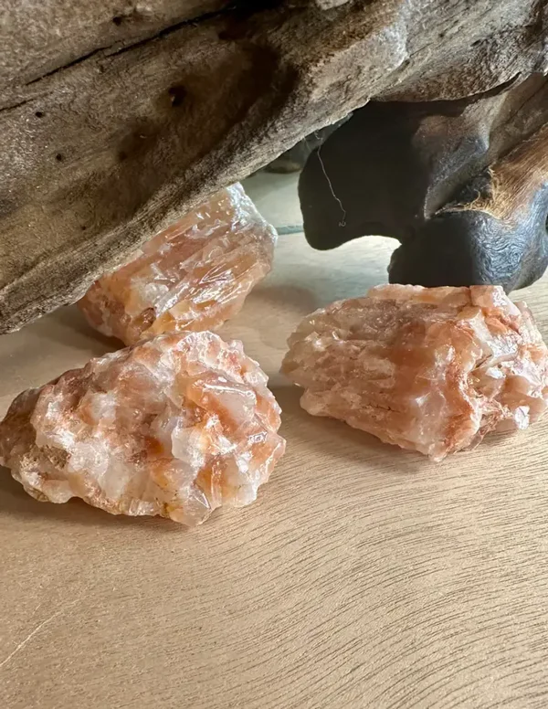 Kalsitt Rød Råstein