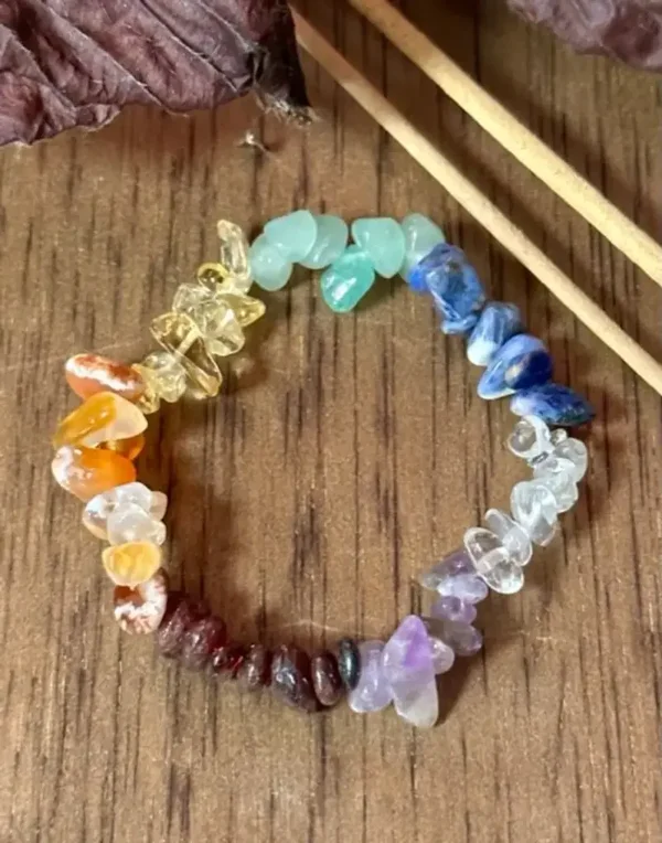 Chakra Chips Armbånd