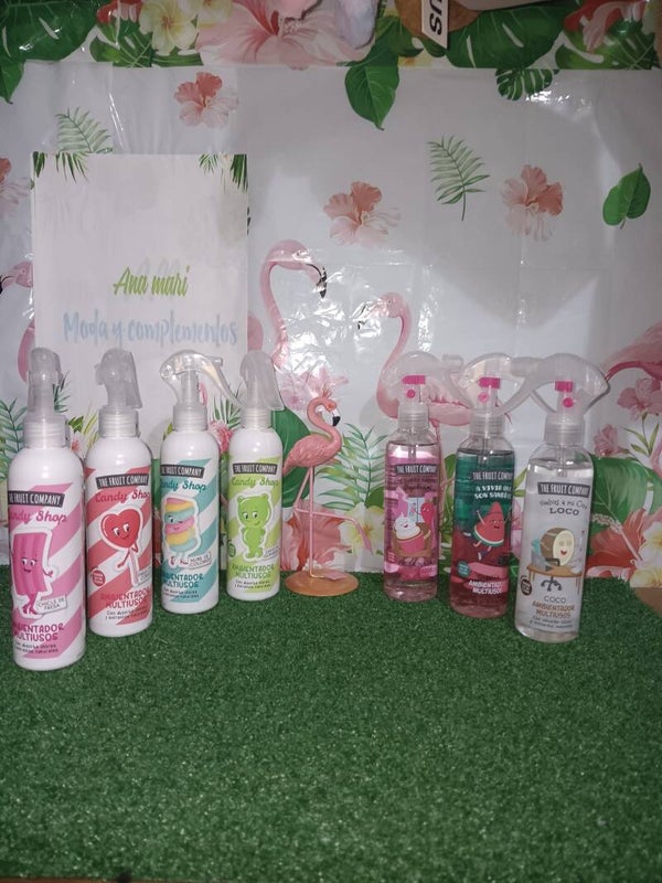 Ambientador spray fruit company