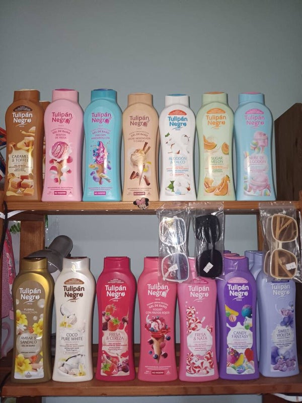 Gel de baño tulipán negro