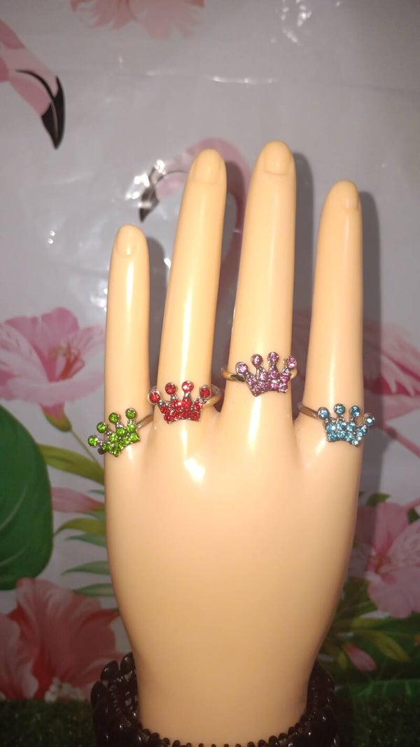 Anillos de coronas ajustables
