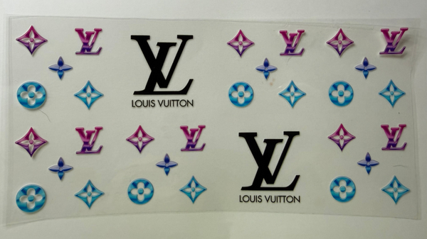 Blue/Purple/Pink LV