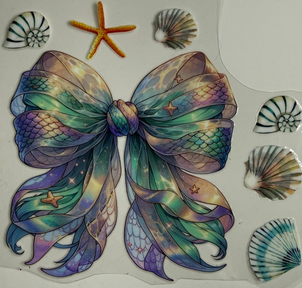 Mermaid Bow with Shells
