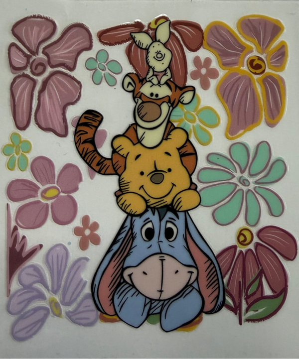 Stacked Pooh Friends