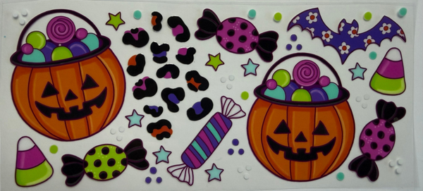 Jack-O-Lantern and Candy