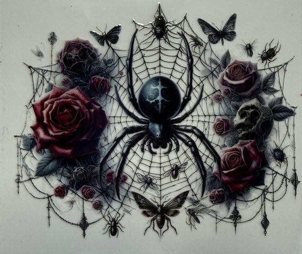 Spider and Roses