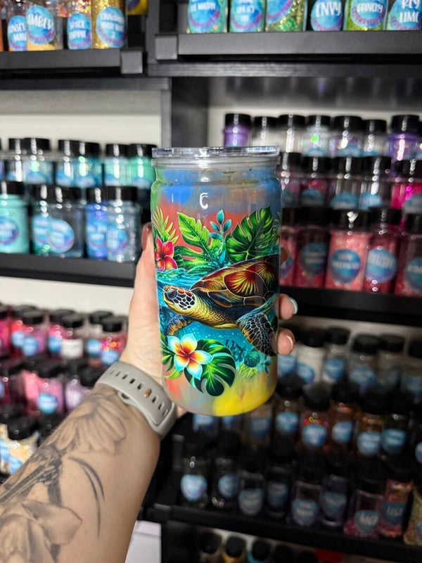 Turtle Paint Cup