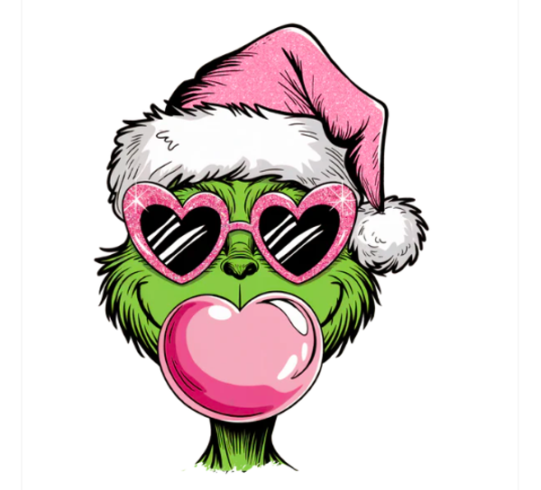 Grinch bubble
