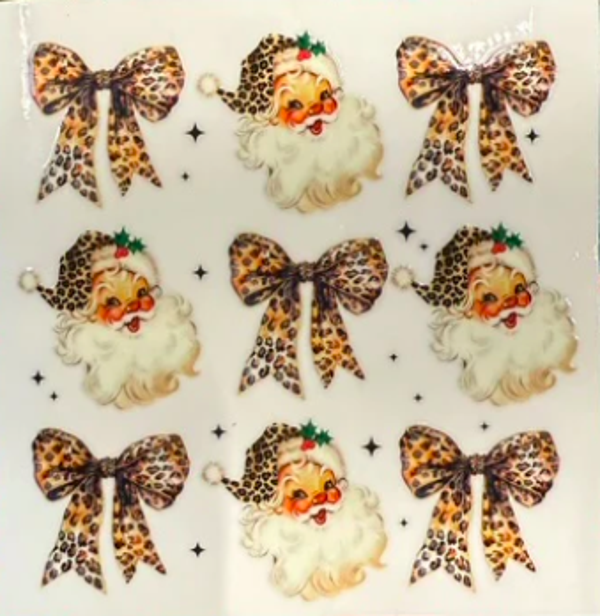 Leopard Santa