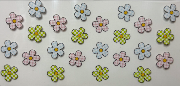 Checkered Flowers