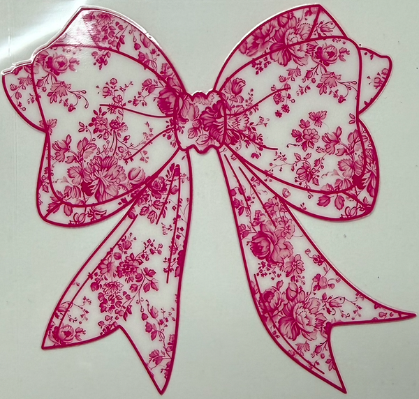 Pink Lace Bow