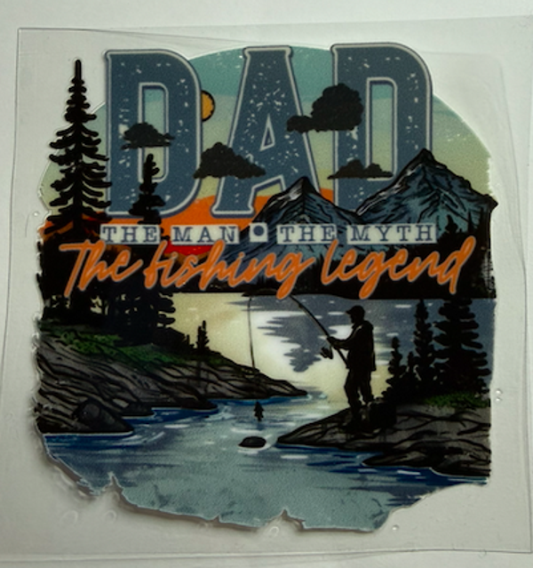 Dad The Fishing Legend